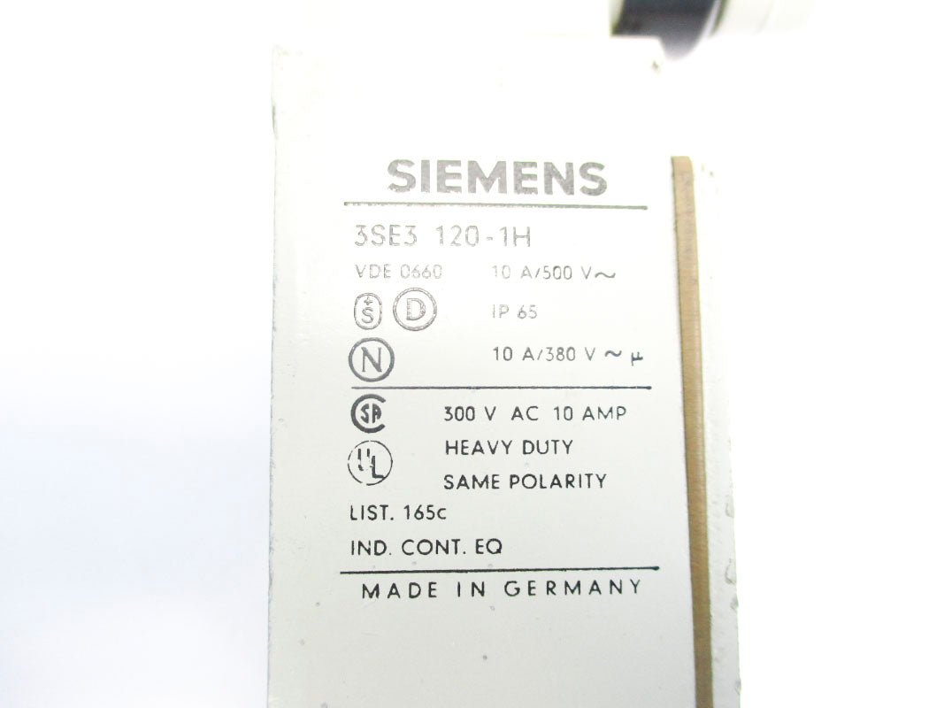 SIEMENS 3SE3120-1H 10A 500V UNMP