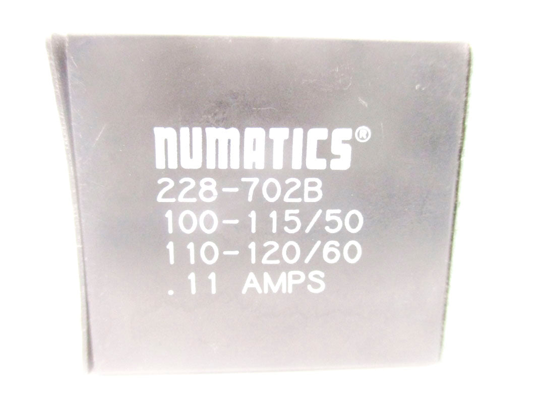 NUMATICS 228-702B 120V .11A UNMP