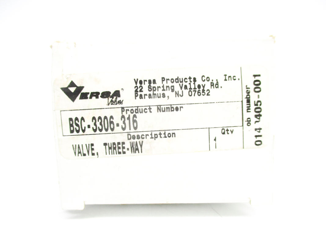VERSA BSC-3306-316 0-200PSI NSMP