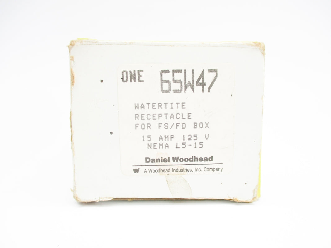 DANIEL WOODHEAD 65W47 15A 125V NSMP