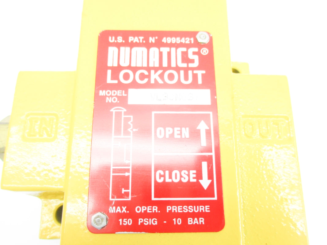NUMATICS VL30N03Y 150PSI UNMP