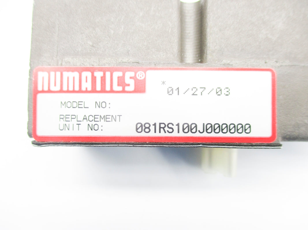 NUMATICS 081RS100J000000 NSNP