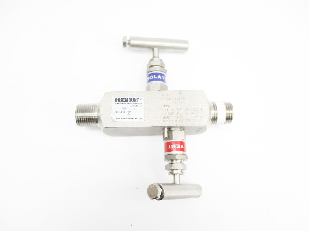 ROSEMOUNT C306101125-0000 10000PSI UNMP