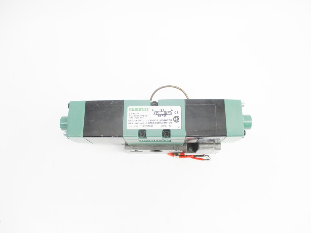 NUMATICS 153SS631K046T30 110/120V .12A 150PSI NSNP