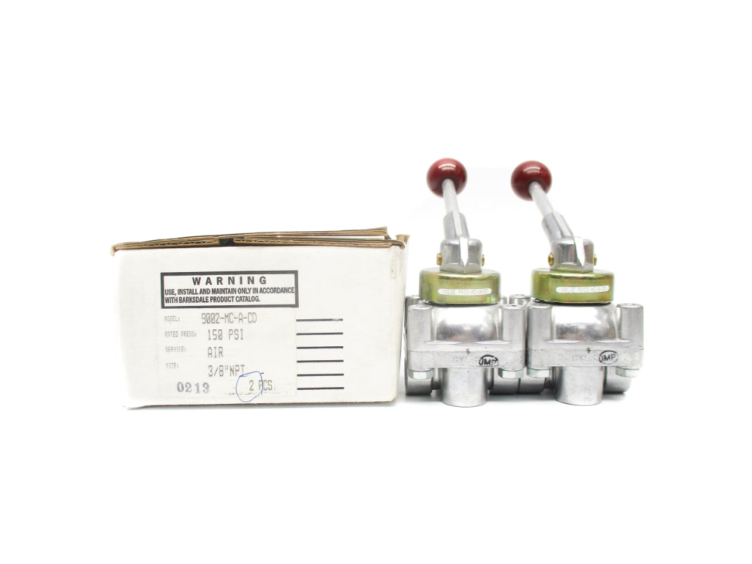 BARKSDALE 9002-MC-A-CD 150PSI (PKG OF 2) NSMP