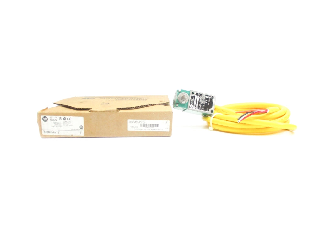 ALLEN BRADLEY 802MC-AY12 SER. F 120-600VAC 80A (BR/WH) NSMP