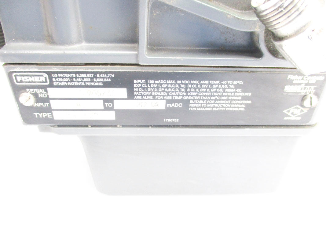 FISHER DVC5020 300VDC UNMP
