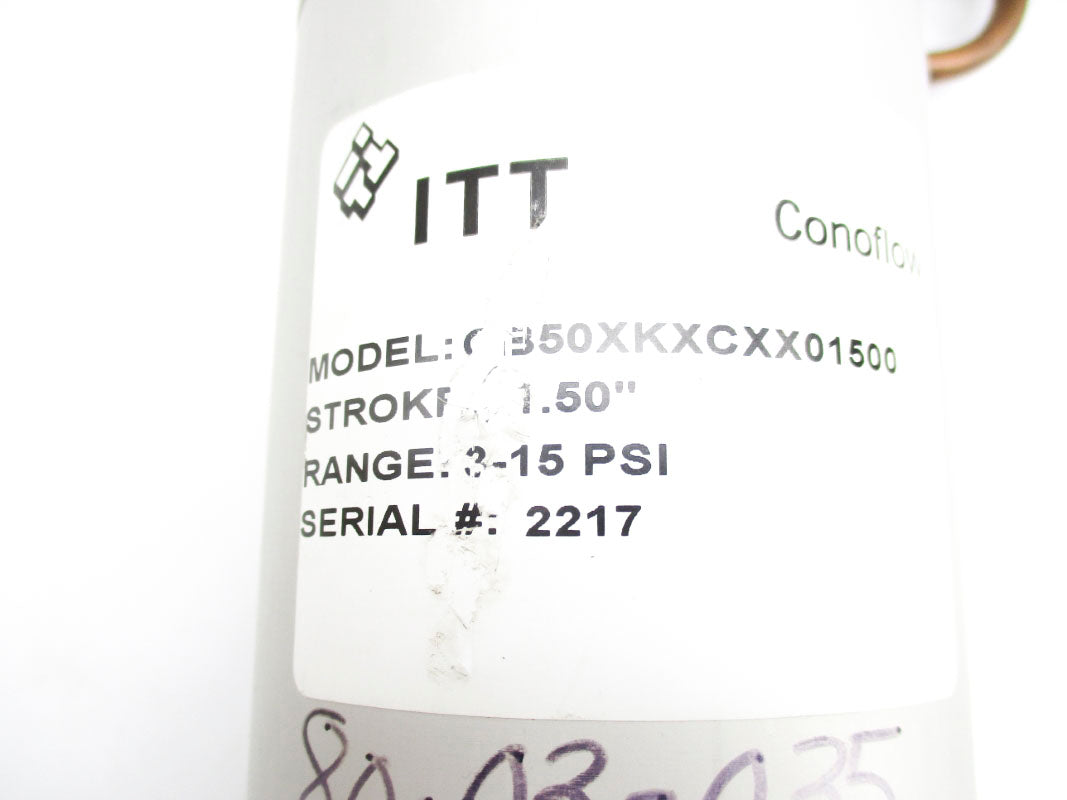 ITT GB50XKXCXX01500 3-15PSI NSNP