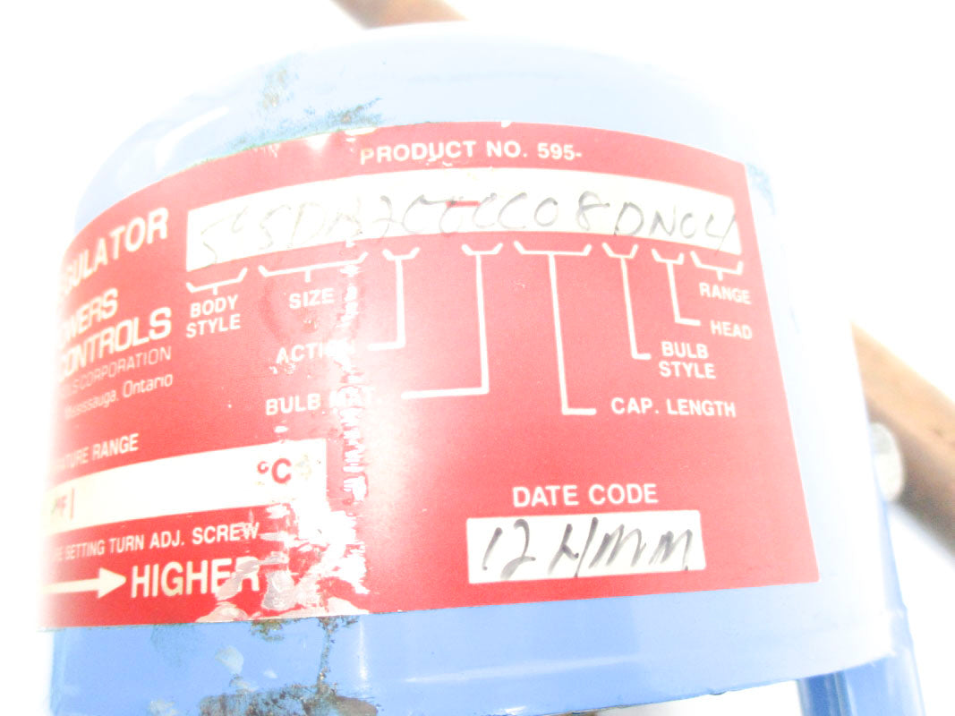 POWER PROCESS CONTROLS 595DB200CC08DN04 90-150'F UNMP