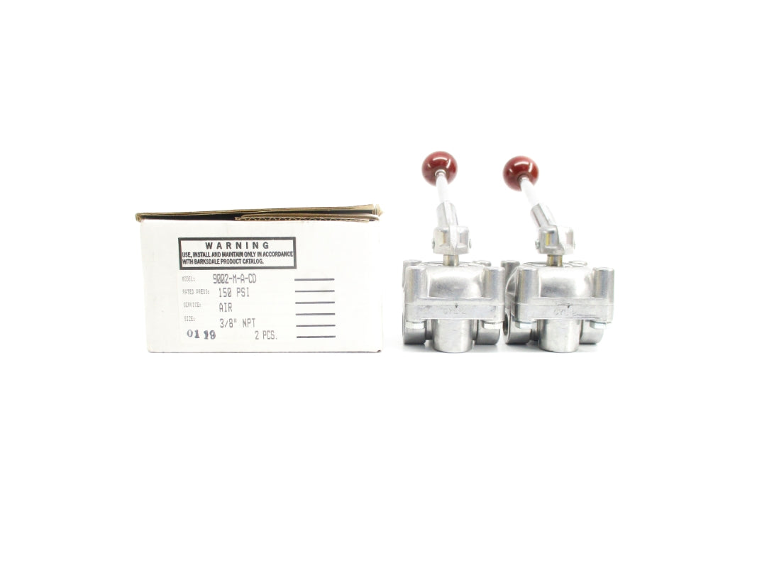 BARKSDALE 9002-M-A-CD 150PSI (PKG OF 2) NSMP