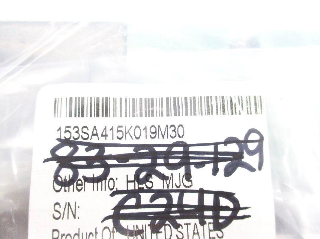 NUMATICS 153SA415K019M30 110/120V .12A NSMP