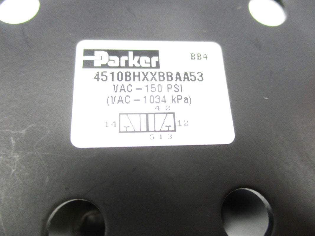 PARKER 4510BHXXBBAA53 150PSI 110/120V NSNP