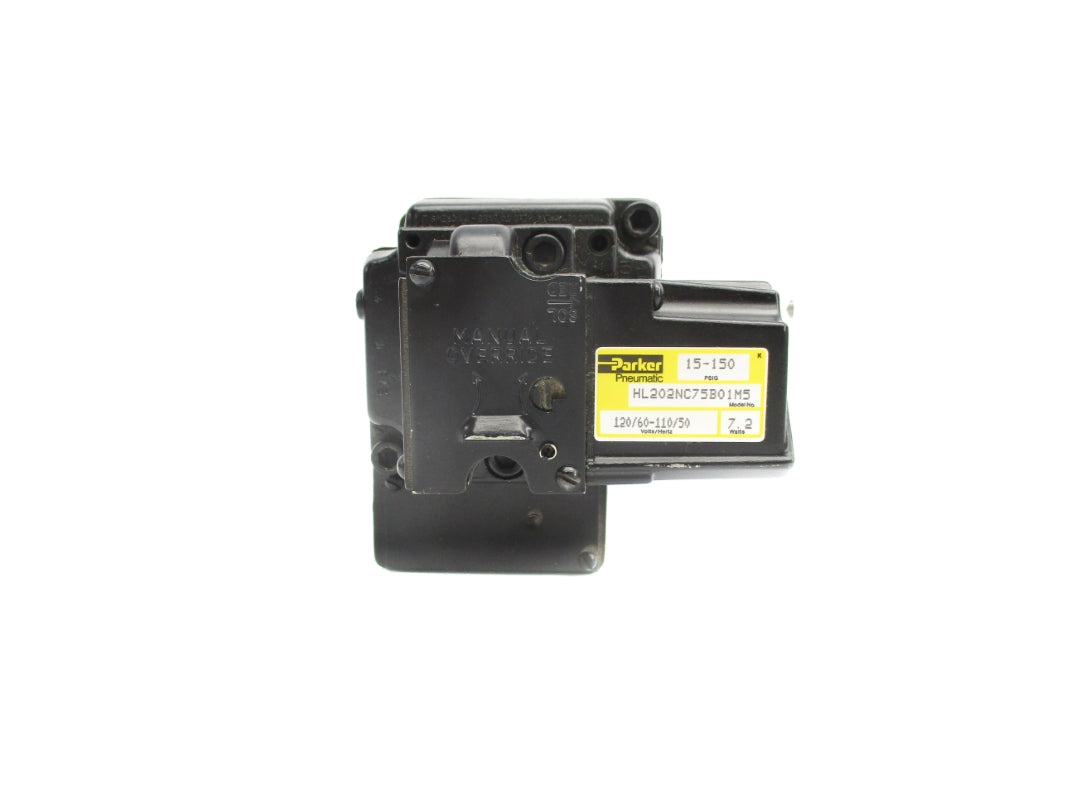PARKER HL202NC75B01M5 15-150PSI 110-120V UNMP