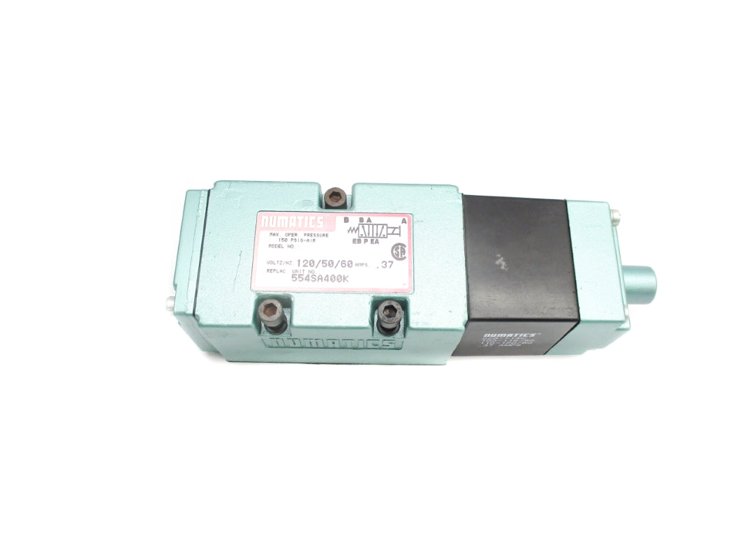 NUMATICS 554SA400K 120V 150PSI .37A UNMP