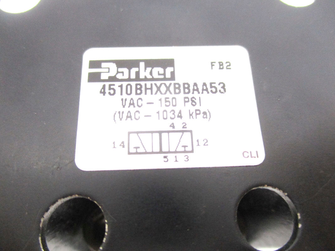 PARKER 4510BHXXBBAA53 150PSI 110/120V UNMP