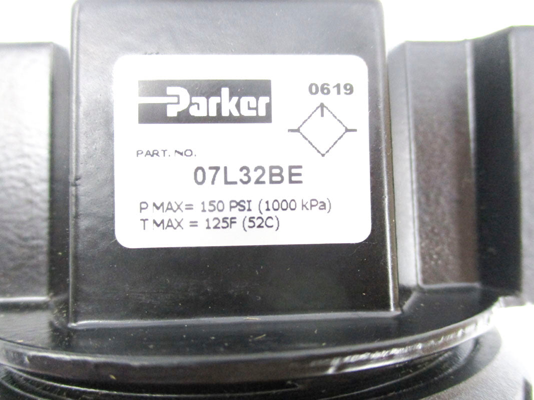 PARKER 07L32BE 150PSI 1/2" NSMP