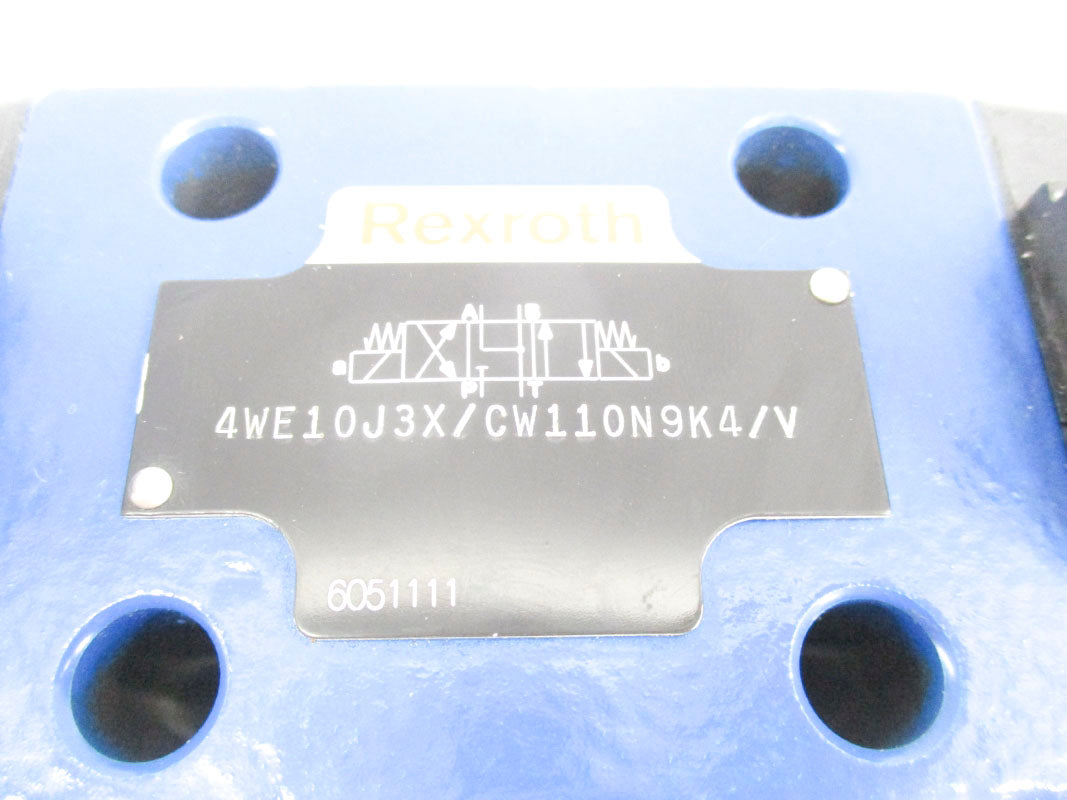 REXROTH 4WE10J3X/CW110N9K4/V 110/120V NSNP