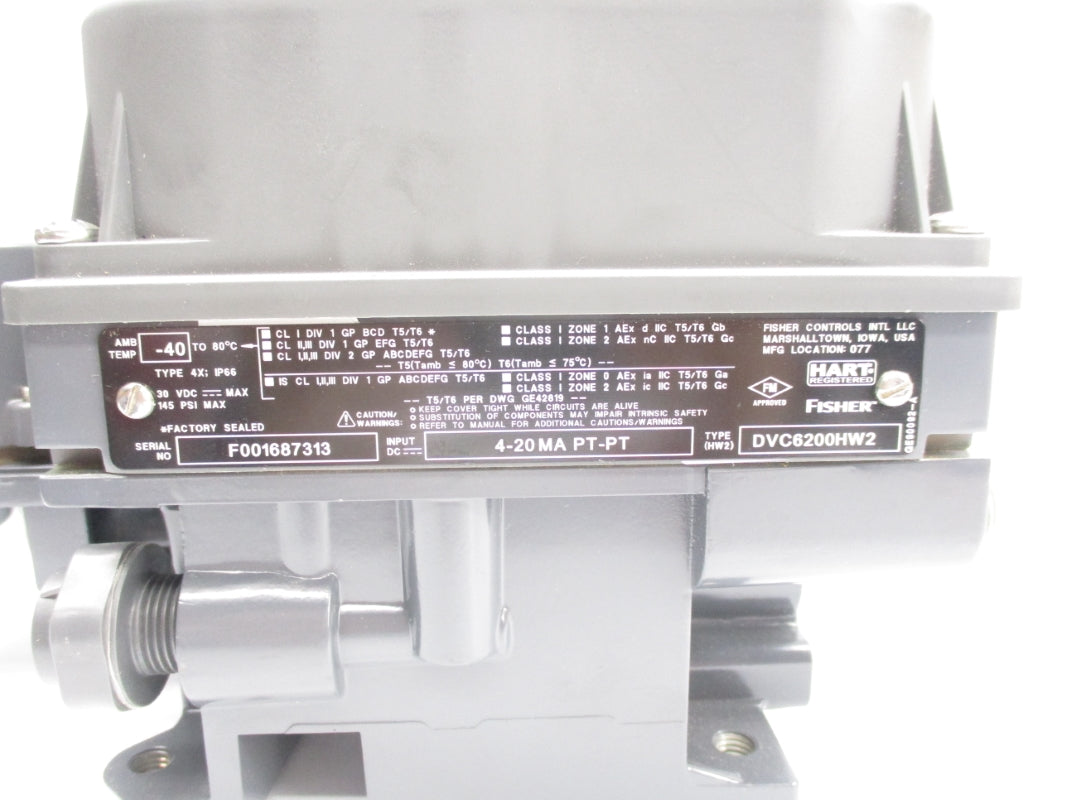 FISHER DVC6200HW2 145PSI 30VDC NSNP