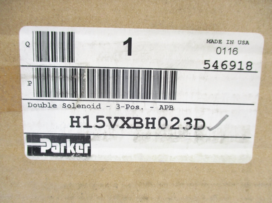 PARKER H15VXBH023D 145PSI 120V NSMP