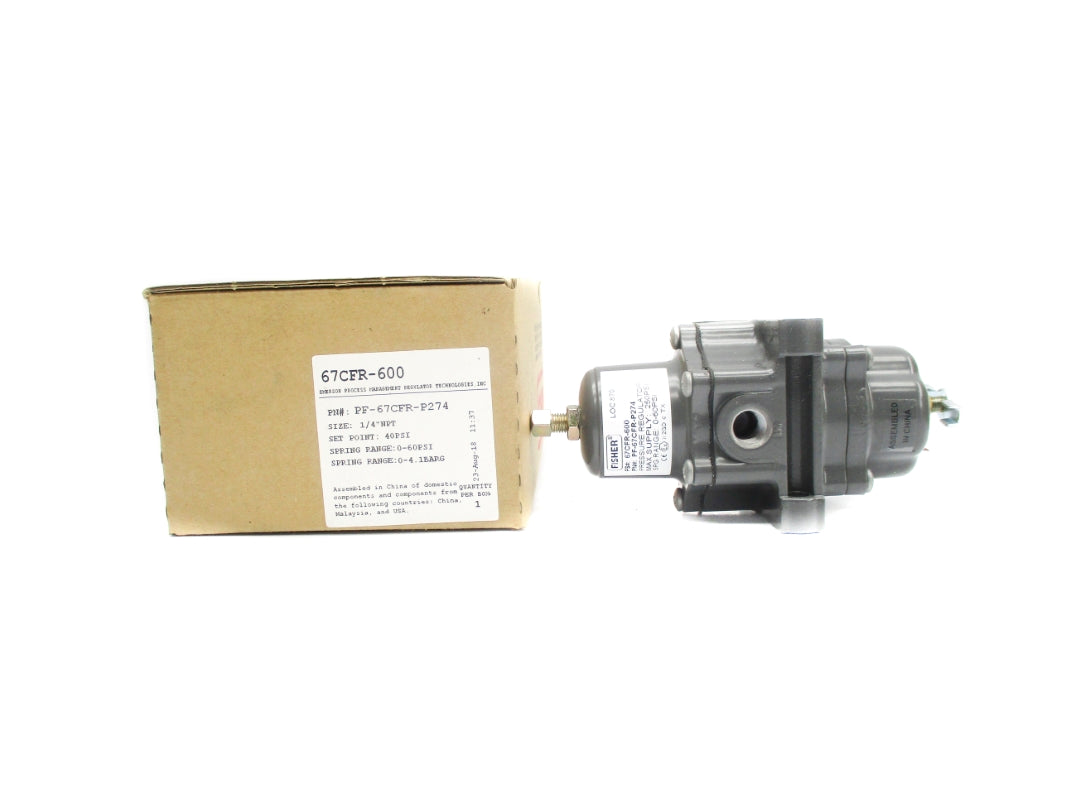 FISHER PF-67CFR-P274 0-60PSI NSMP