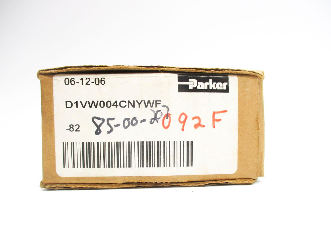PARKER D1VW004CNYWF82 110-120V 0.42-0.50A 5000PSI NSMP