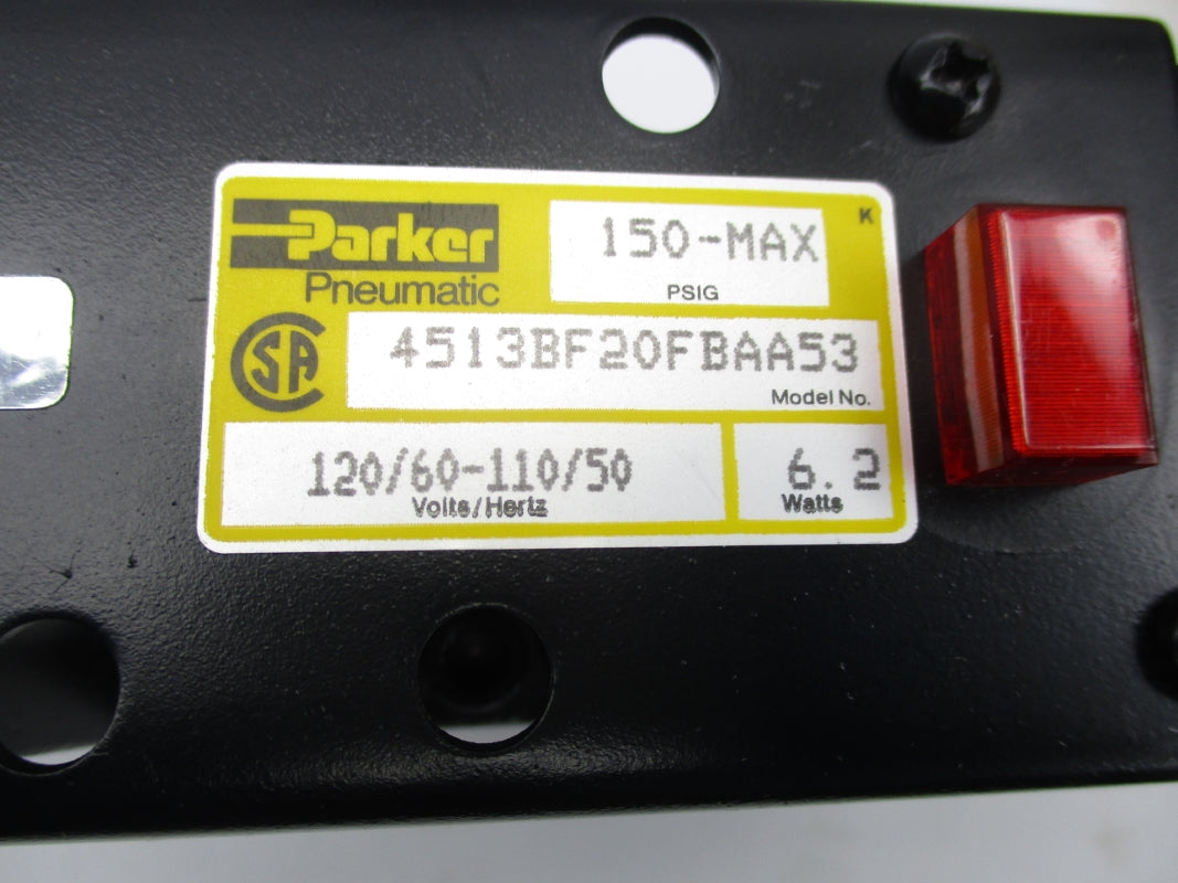 PARKER 4513BF20FBAA53 150PSI 110/120V NSMP