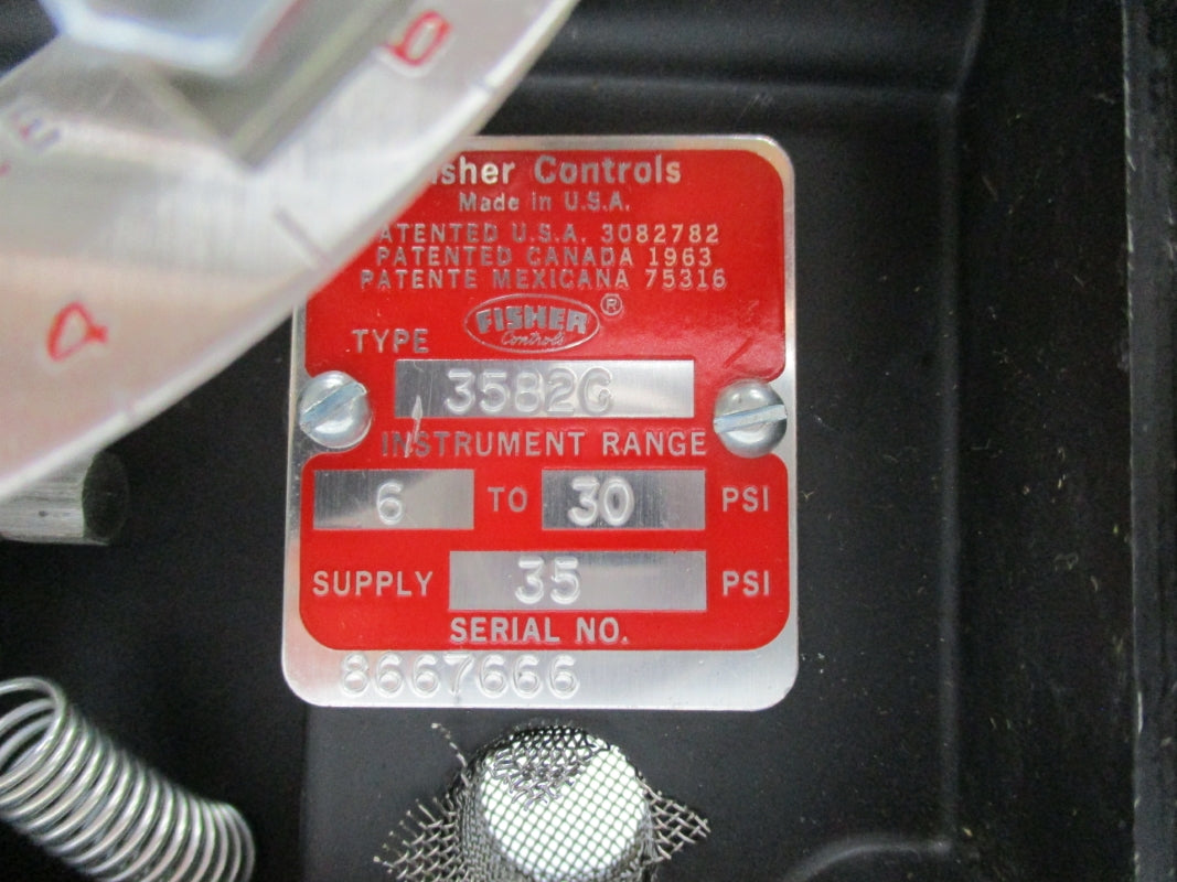 FISHER 3582G 6-30PSI UNMP