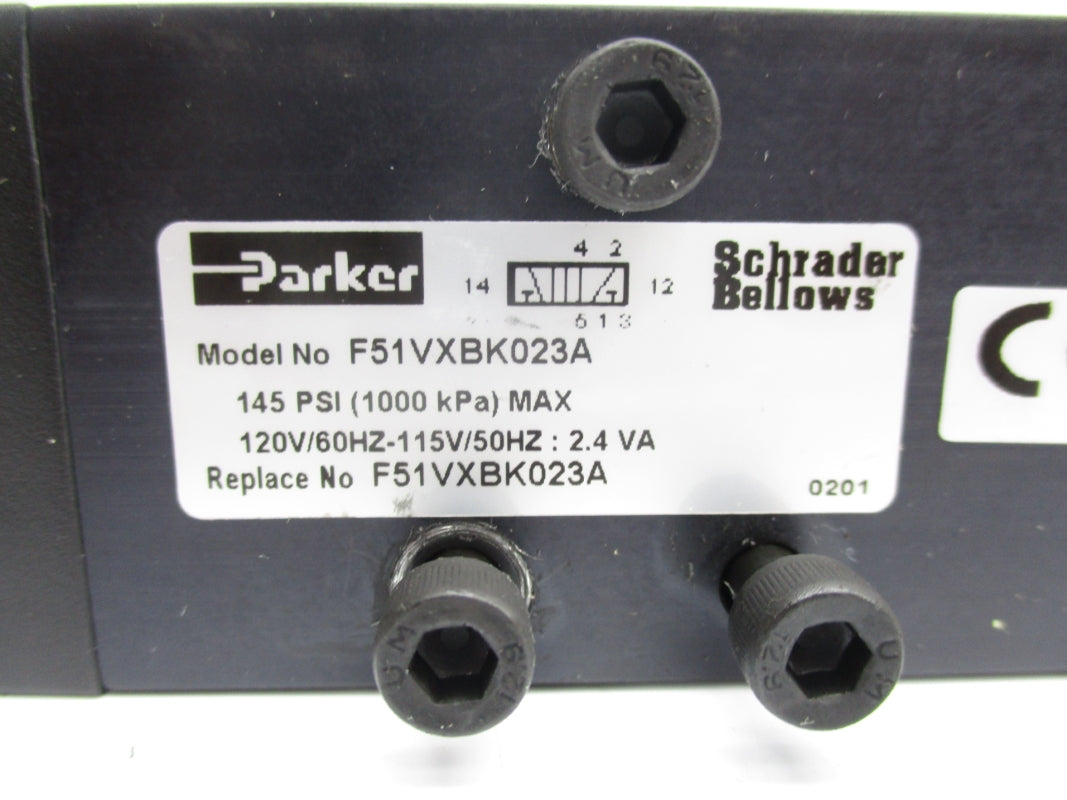 PARKER F51VXBK023A 145PSI 115/120V NSNP