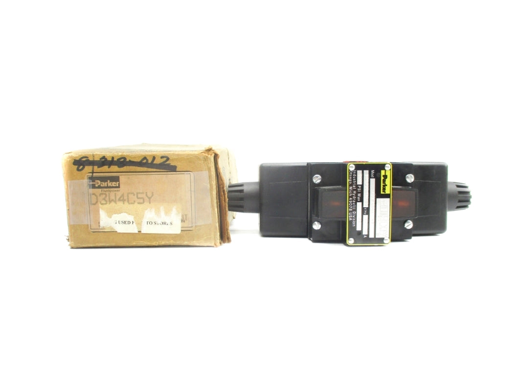 PARKER D3W4C5Y 110-120V .72-.75A 3000PSI NSMP