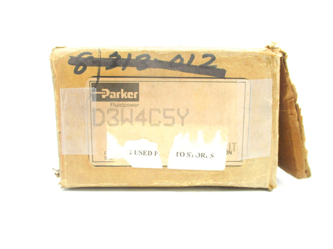 PARKER D3W4C5Y 110-120V .72-.75A 3000PSI NSMP