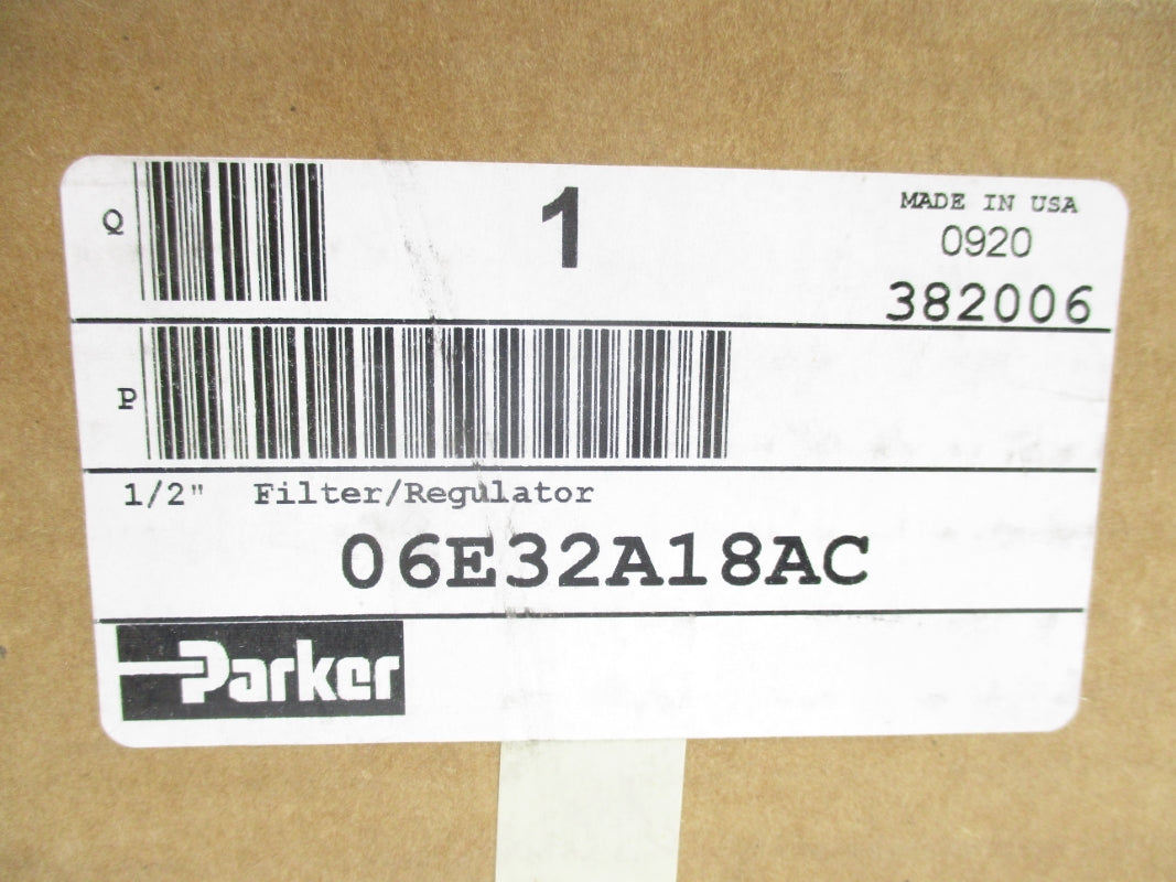 PARKER 06E32A18AC NSFS