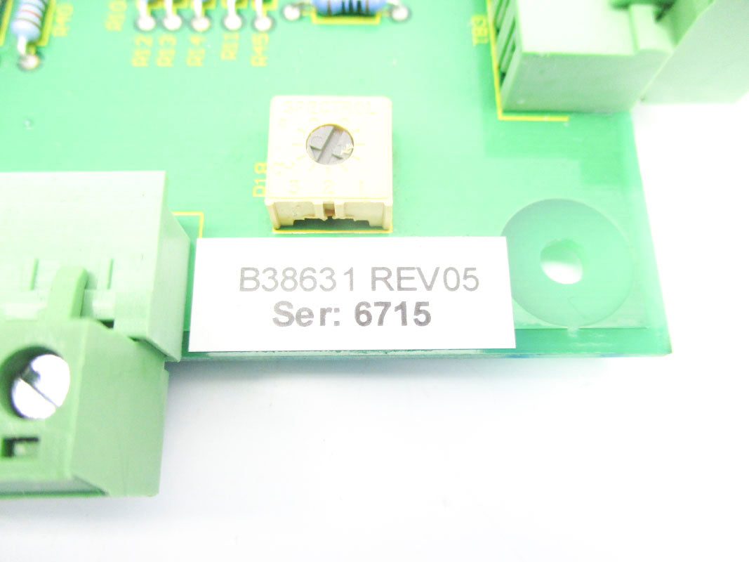 KADANT B38631 REV. 05 7.5A 125VAC NSNP