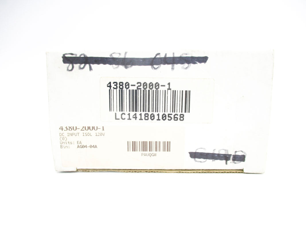 INDUSTRIAL MRO 4380-2000-1 120VAC NSMP