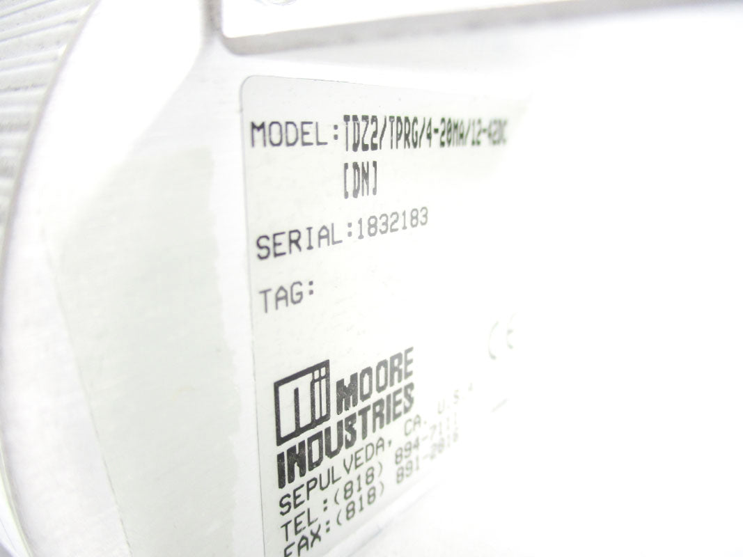 MOORE INDUSTRIES TDZ2/TPRG/4-20MA/12-42DC-DN UNMP