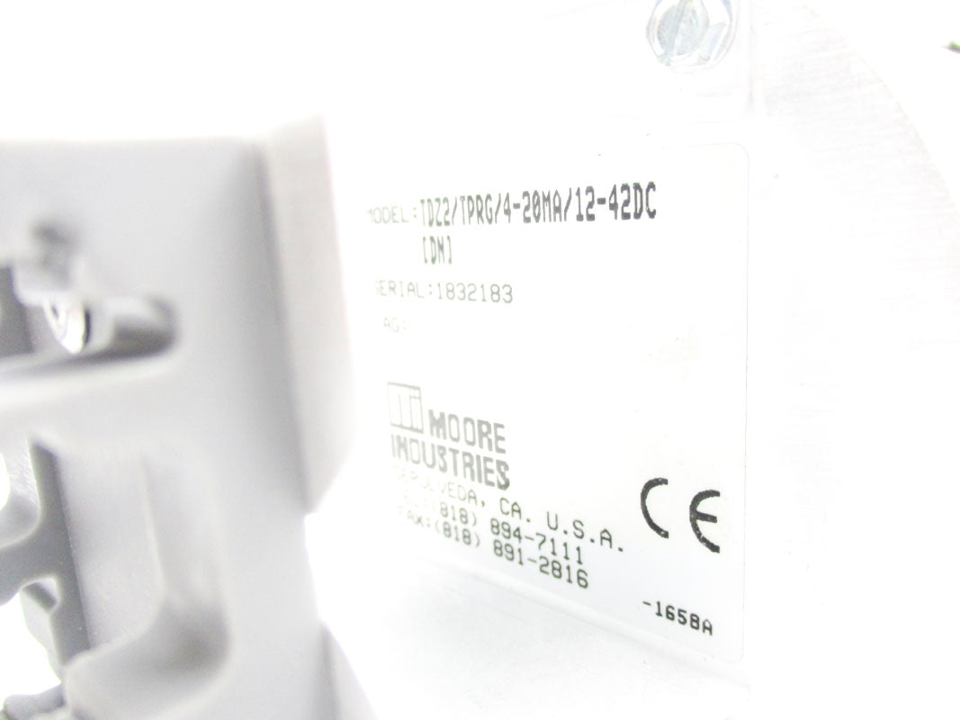 MOORE INDUSTRIES TDZ2/TPRG/4-20MA/12-42DC-DN UNMP