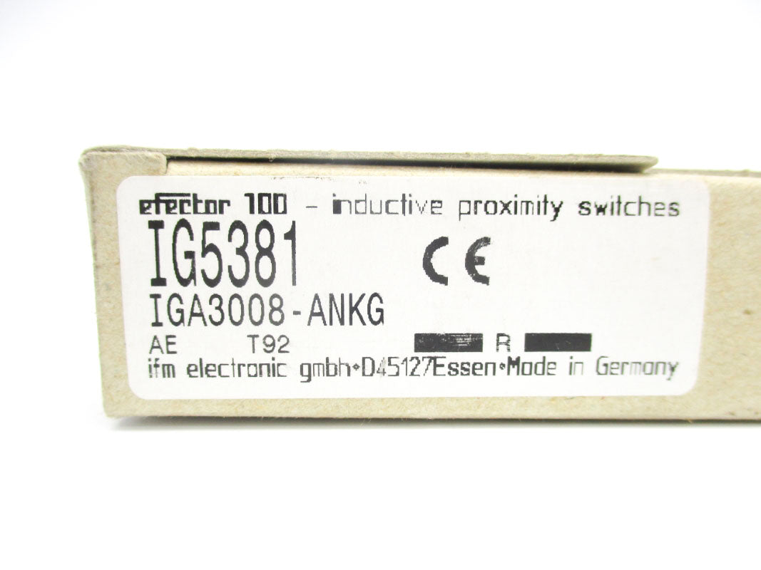 IFM EFECTOR IGA3008-ANKG IG5381 10-36VDC NSMP