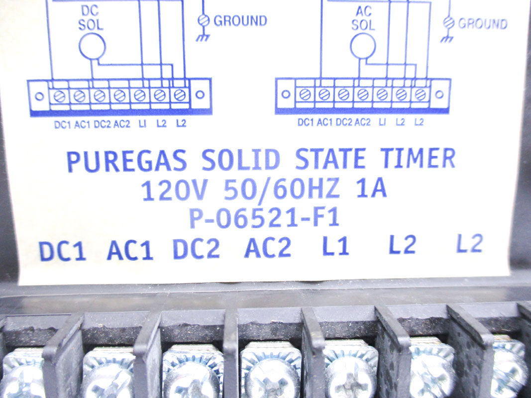 PUREGAS P-06521-F1 120V 1A NSNP