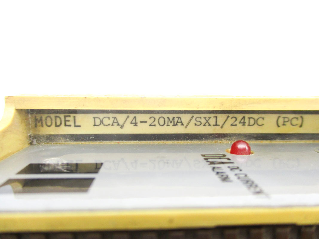 MOORE INDUSTRIES DCA/4-20MA/SX1/24DC UNMP
