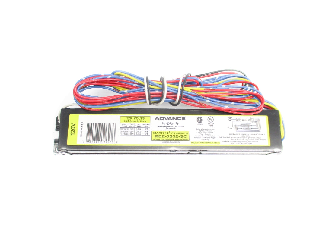 ADVANCE REZ-3S32-SC 120V 0.86A NSNP