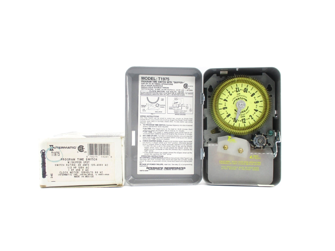INTERMATIC T1975 125-480VAC 20A NSMP