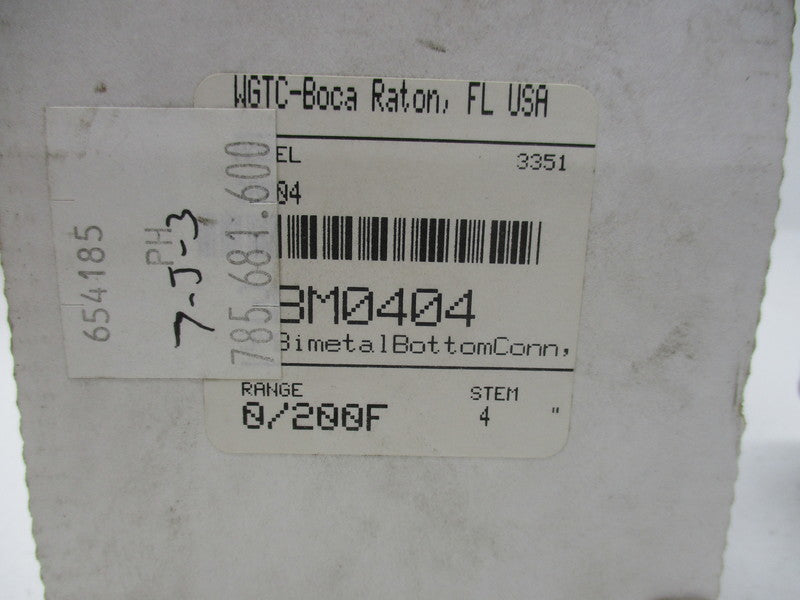 WGTC 3BM0404  NSMP