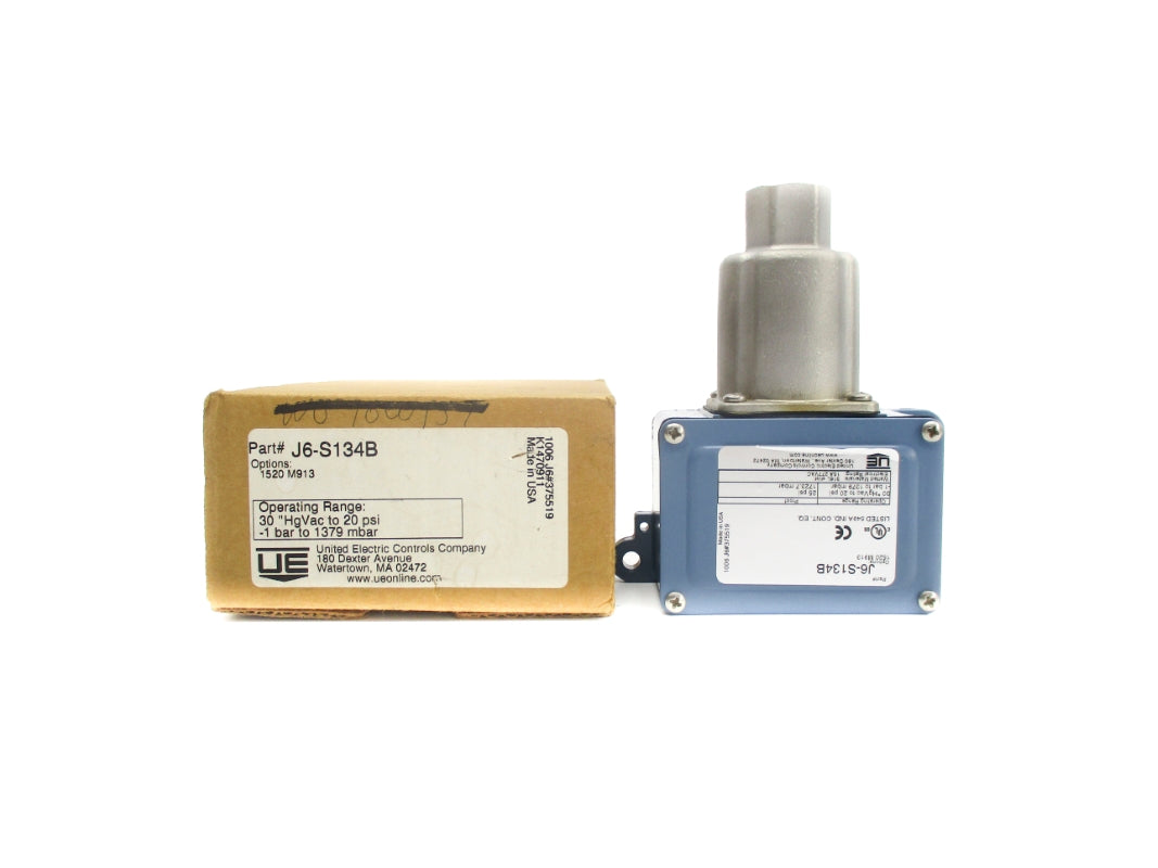 UNTED ELECTRIC J6-S134B 30"HGVAC-20PSI NSMP