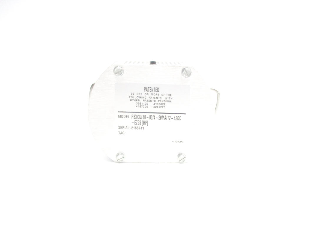 MOORE INDUSTRIES RBX/3W40-80/4-20MA/12-42DC-EZ93-HP NSNP