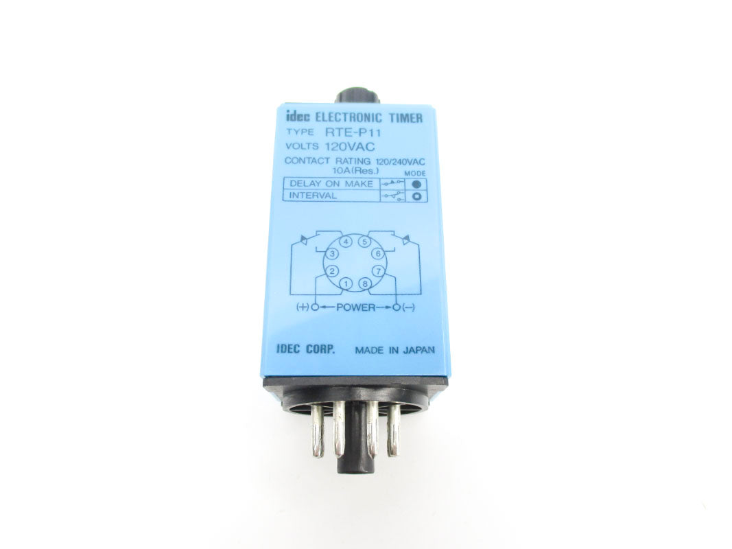 IDEC RTE-P11 120VAC 10A 0-10M NSMP