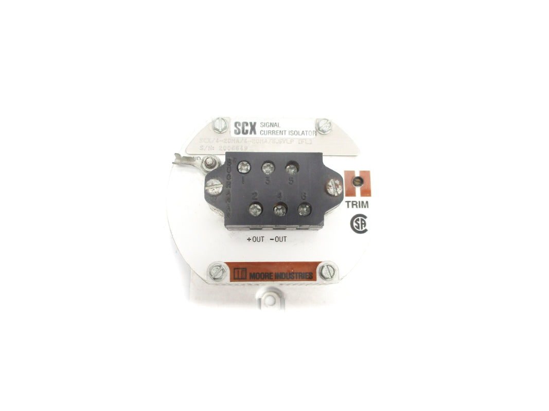 MOORE INDUSTRIES SCX/4-20MA/4-20MA/5.5VLPFL UNMP
