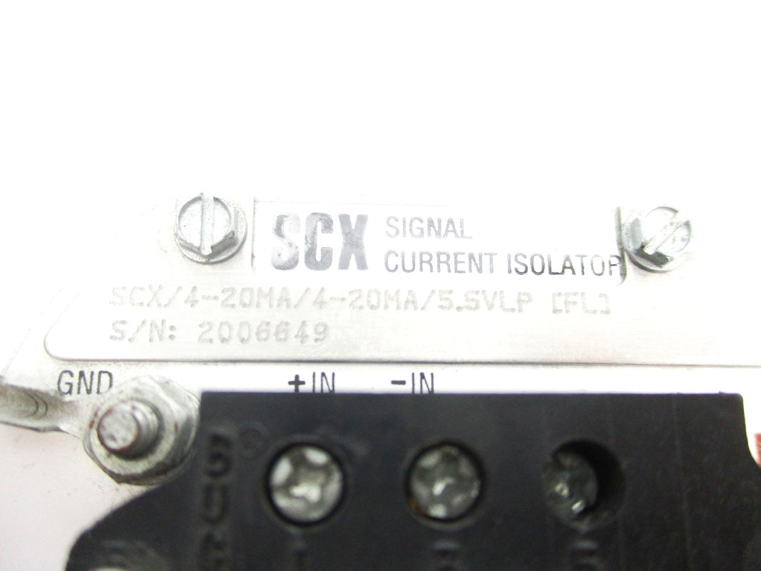 MOORE INDUSTRIES SCX/4-20MA/4-20MA/5.5VLPFL UNMP