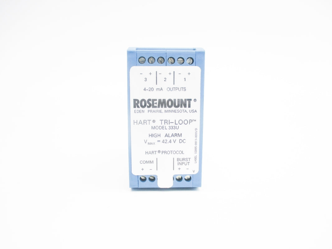 ROSEMOUNT 333UC2N307 42.4VDC NSNP