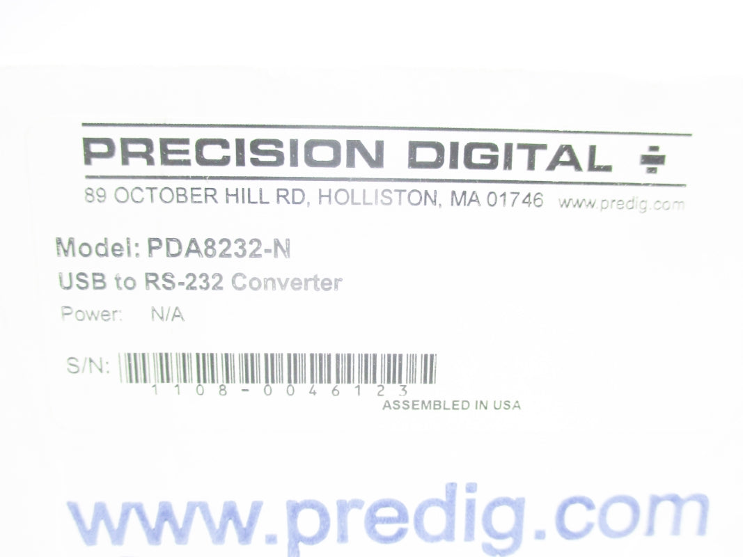 PRECISION DIGITAL PDA8232-N NSMP