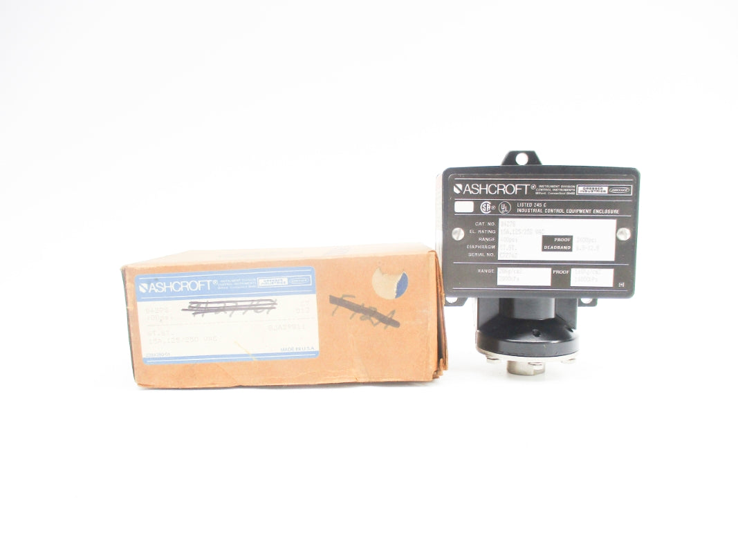 ASHCROFT B427S 400PSI 250VAC 15A NSMP