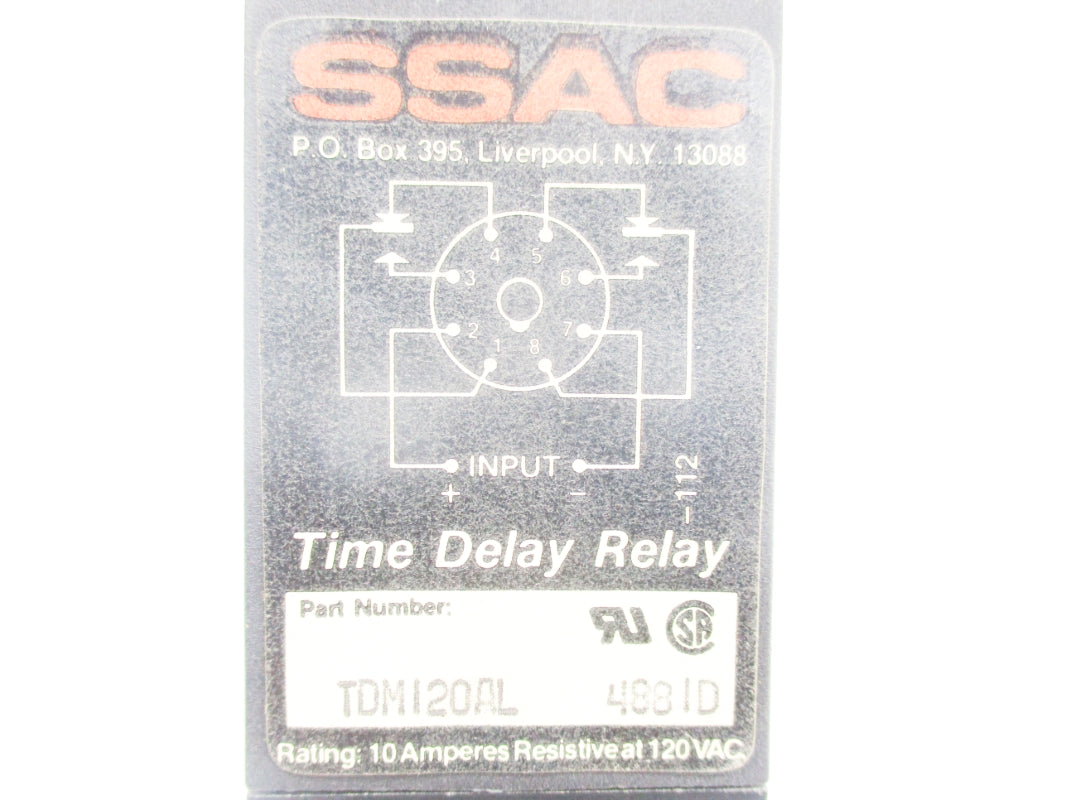 SSAC TDM120AL 120VAC 10A NSNP